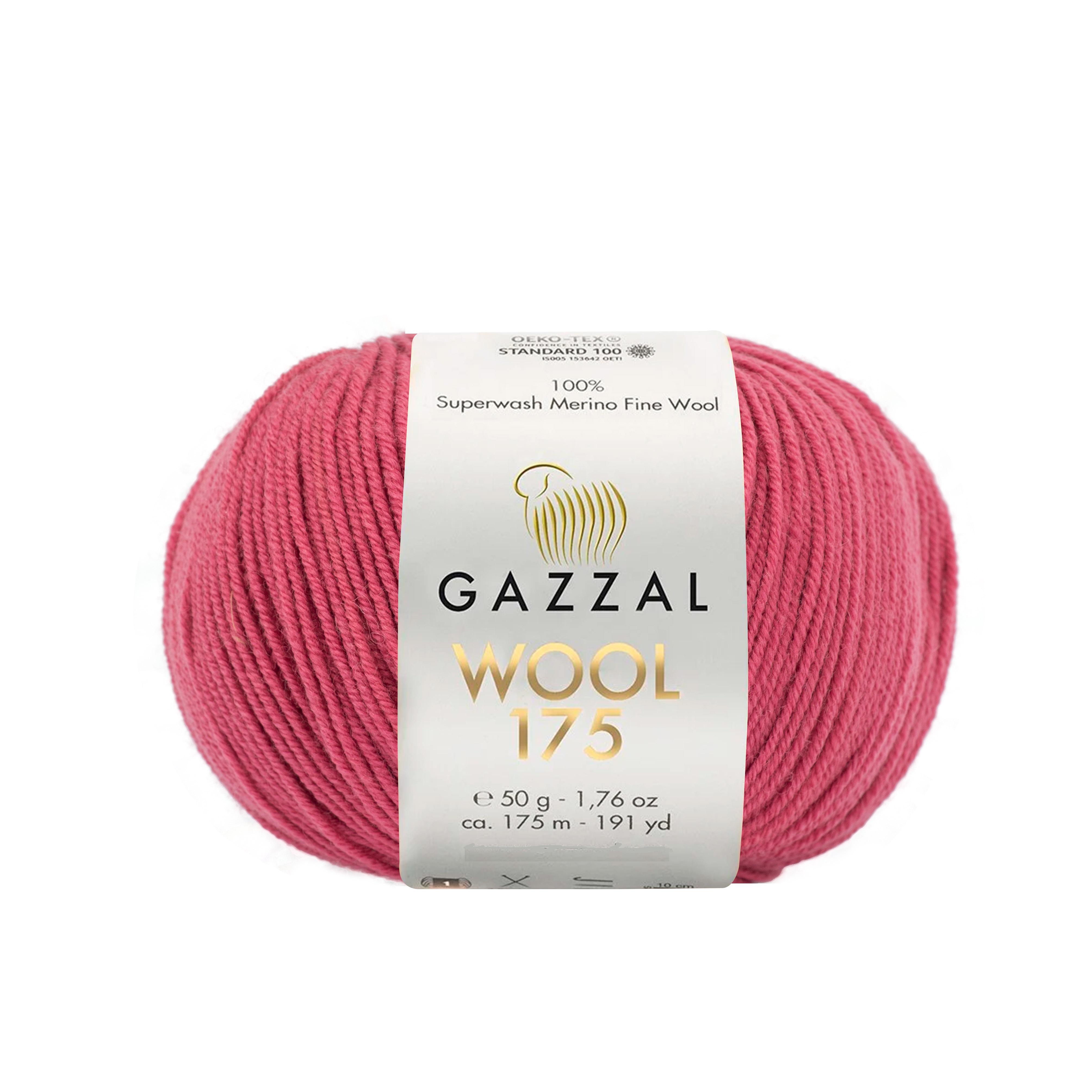 Пряжа Gazzal Wool 175 331