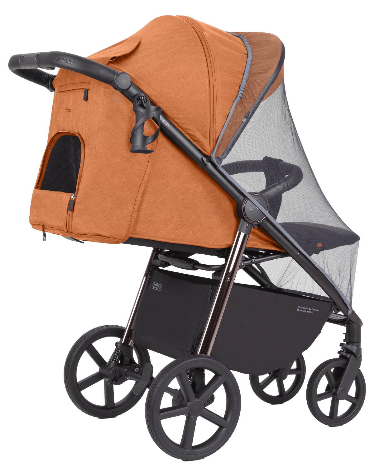 Коляска-книжка прогулянкова Carrello Bravo Tango Orange (CRL-5515) - фото 5