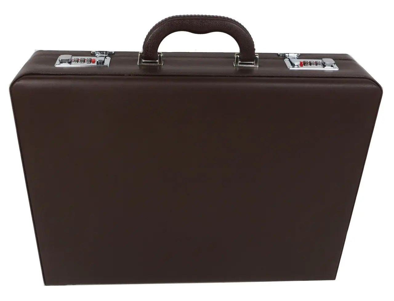 Дипломат чоловічий Portfolio екошкіра Коричневий (S1645450) - фото 5 Дипломат чоловічий Portfolio екошкіра Коричневий (S1645450) - фото 5