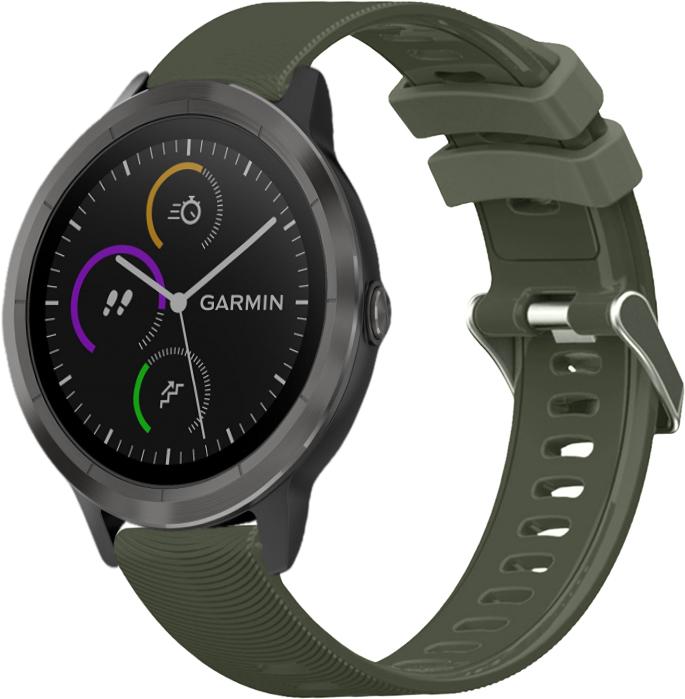 Ремешок Bend для Garmin Vivoactive 3 Khaki (17983)