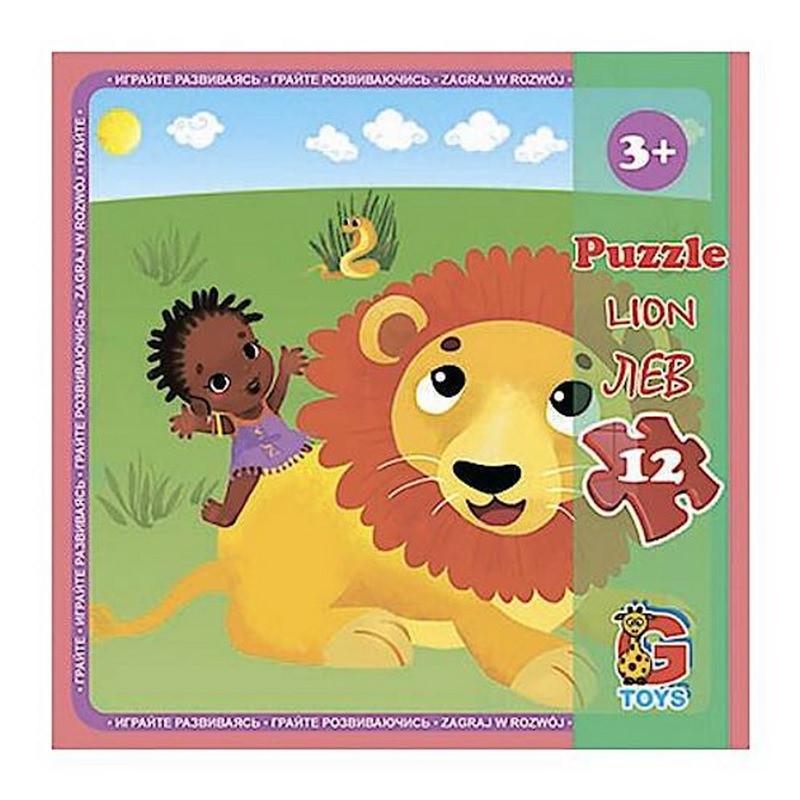 Пазл дитячий Зоопарк 12 ел. 20х21 см (LZ02) Пазл дитячий Зоопарк 12 ел. 20х21 см (LZ02)
