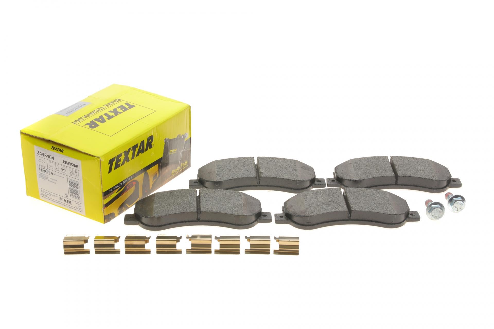 Колодки тормозные передние TEXTAR 2448404 VW Amarok 2.0 BiTDI/TDI/TSI 10- Bosch Q+