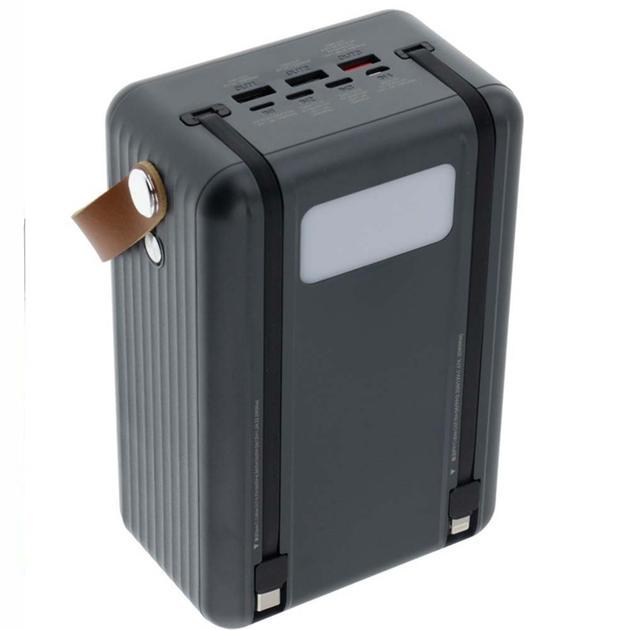 Повербанк із швидкою зарядкою Remax RPP-566 Quick Charge 22,5W 80000 mAh Сірий (20766974)