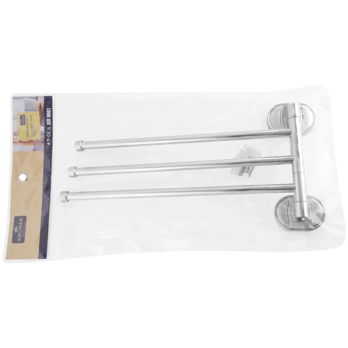 Тримач для рушників Kroner KRM Elbe ACC2913 (CV022872) - фото 4 Тримач для рушників Kroner KRM Elbe ACC2913 (CV022872) - фото 4