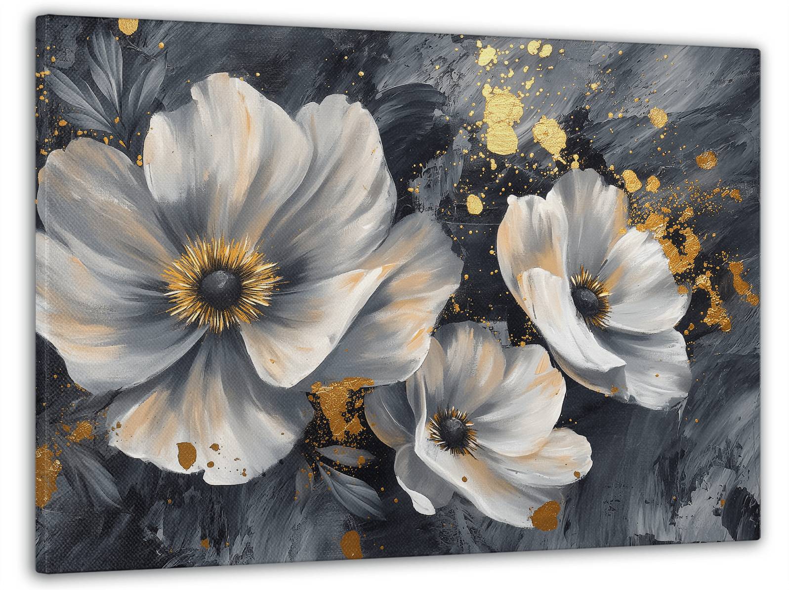 Картина на стену с эффектом 3D Золотое раскрытие для 60x100 см (MN10119)