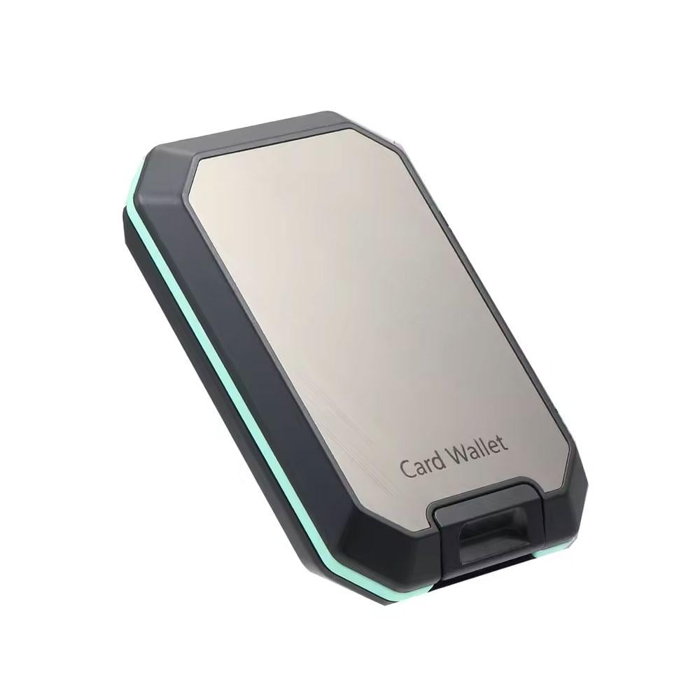 Кошелек для карточек и наличных с RFID-защитой от считывания Серебристый (NR0330_2)