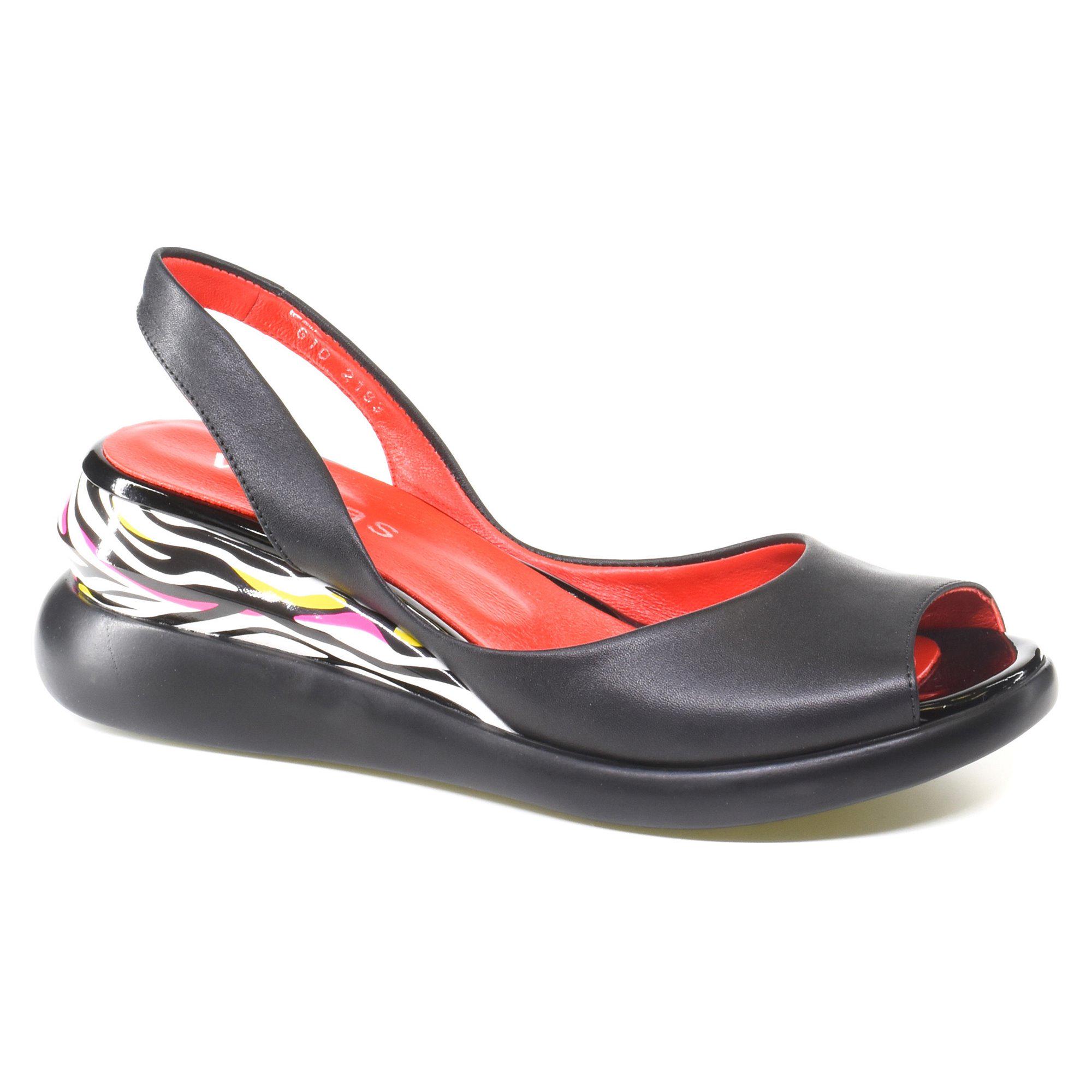 Босоніжки жіночі літні Veritas р. 38 Чорний (069830-38)