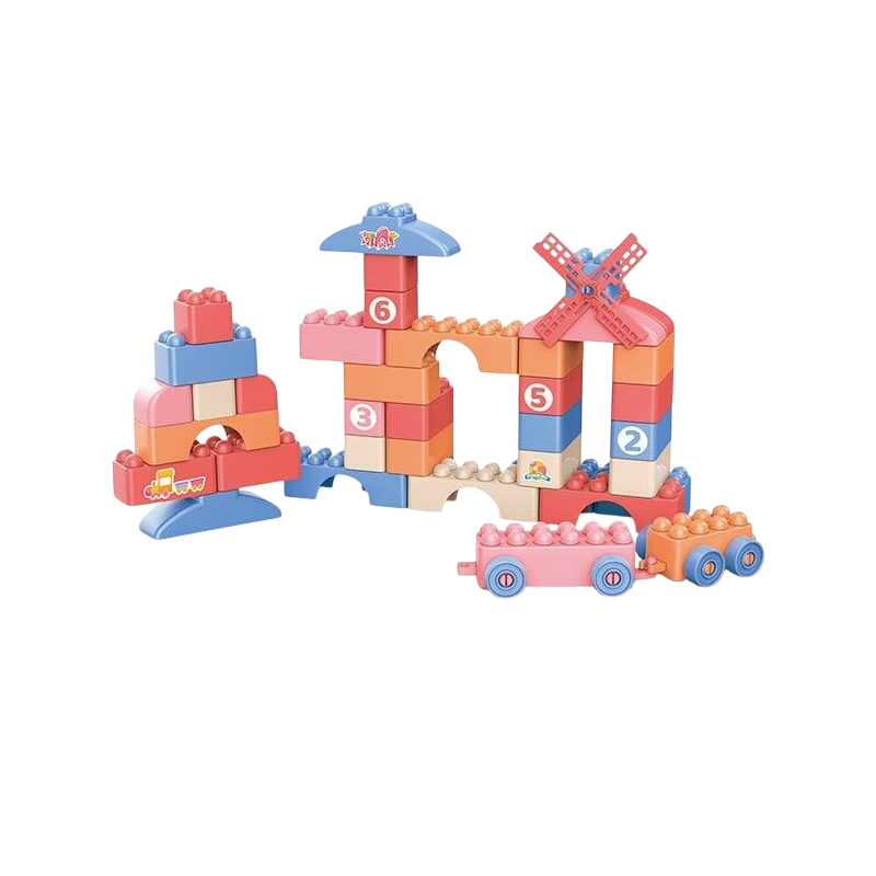 Конструктор дитячий 78 деталей великий Multicolor (164947)