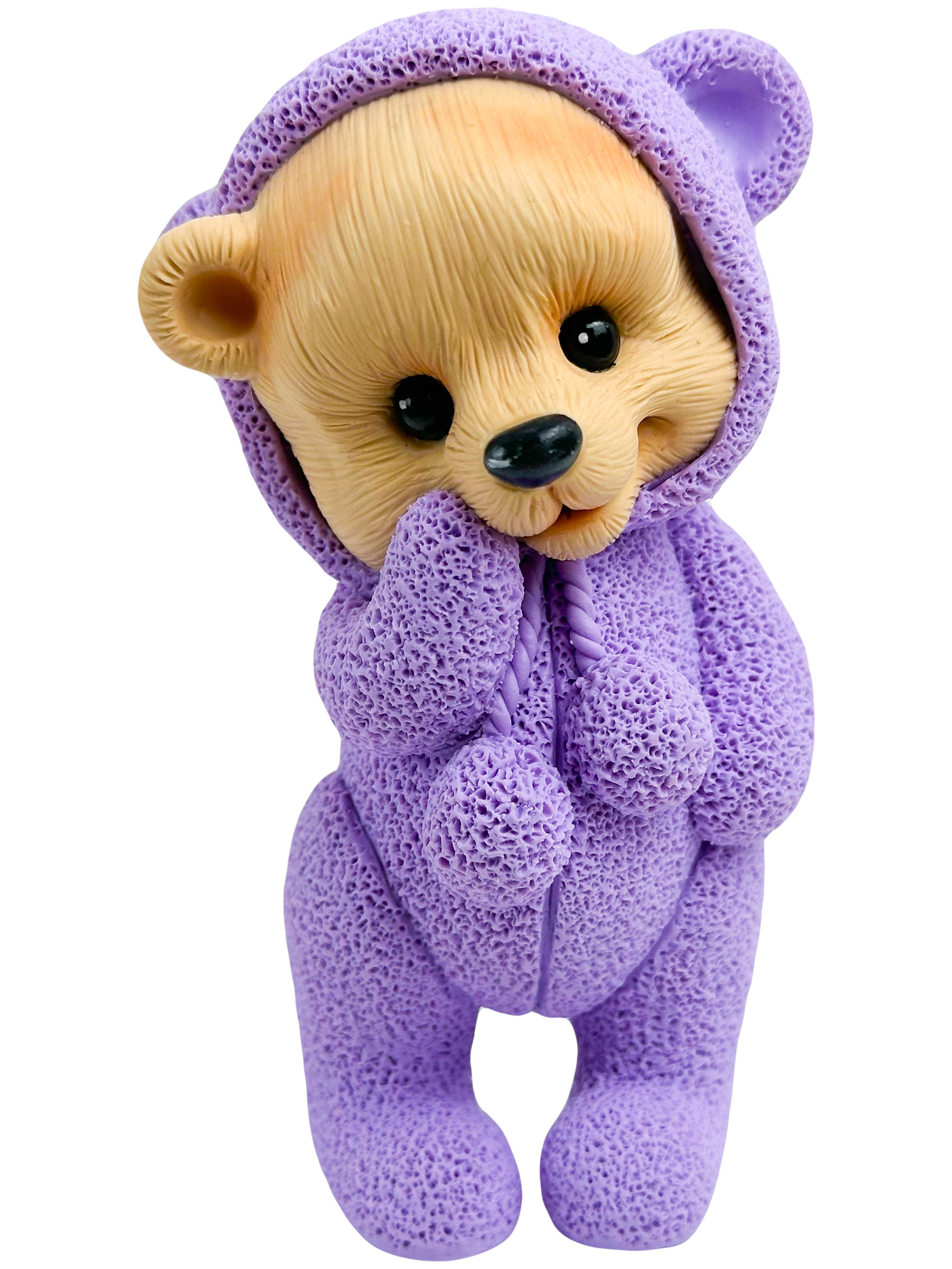 Молд силиконовый Мишка стоит (8027)