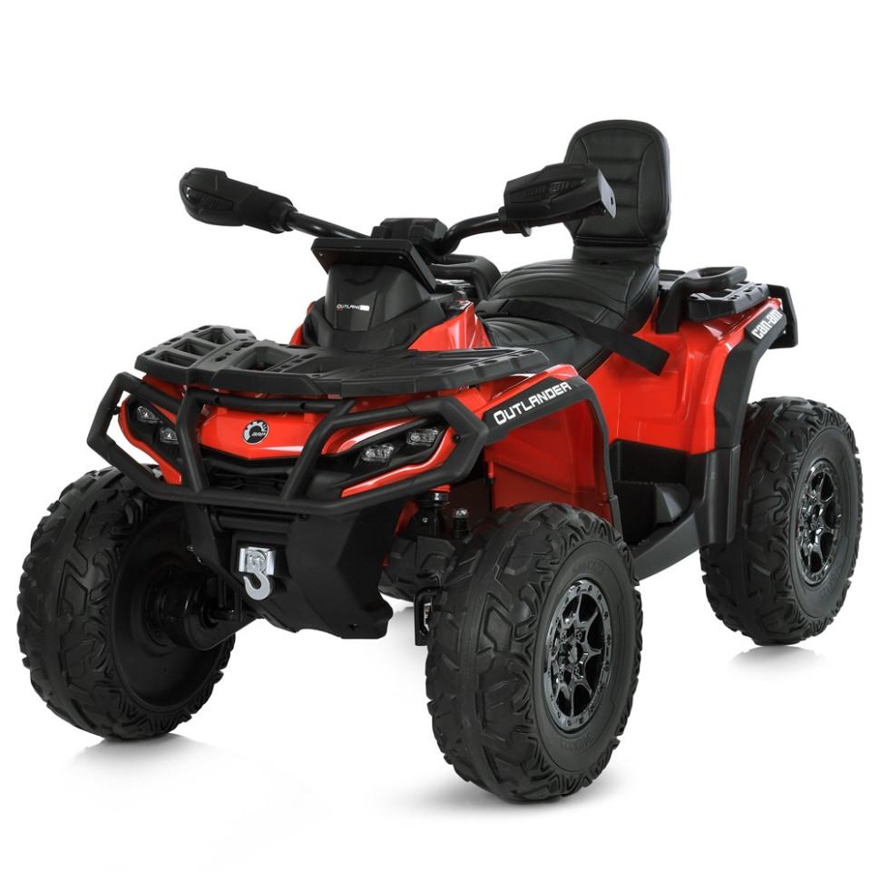 Детский электромобиль Bambi квадроцикл 4WD 50 кг Красный (DE-169-E-565)