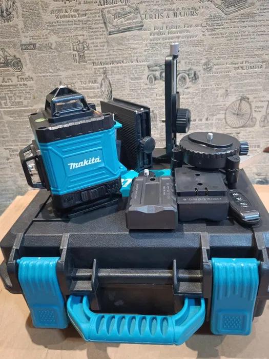 Рівень лазерний Макіта 4D 16 ліній 360° самовирівнюючий з триногами - фото 2 Рівень лазерний Макіта 4D 16 ліній 360° самовирівнюючий з триногами - фото 2