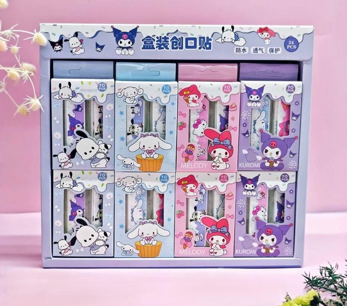 Пластырь медицинский детский с рисунком Hello Kitty 10 шт. (0193)