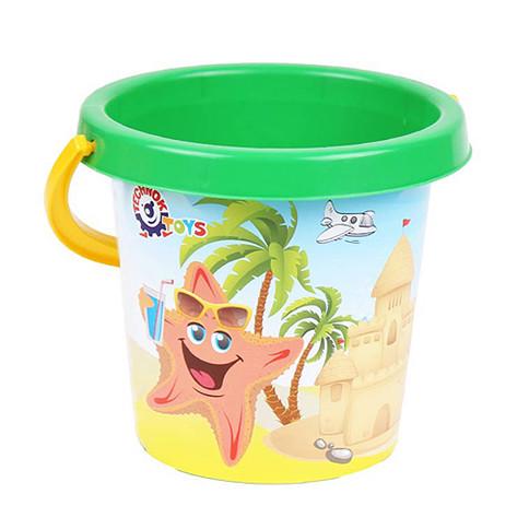 Відерце дитяче №3 Технок пластикове для піску (3145)