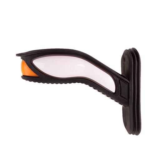 Габарит Neon Led Dynamic рога 24 V 140x115x140 мм Grey (202007-D 24V)