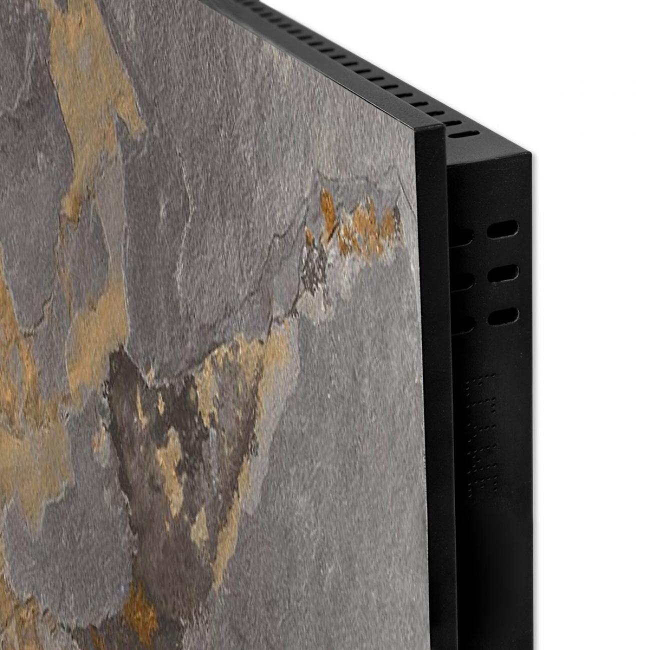 Обогреватель керамический ERAFLYME 600P инфракрасный с программатором и конвекцией Сланець (C600PB-SI) - фото 8