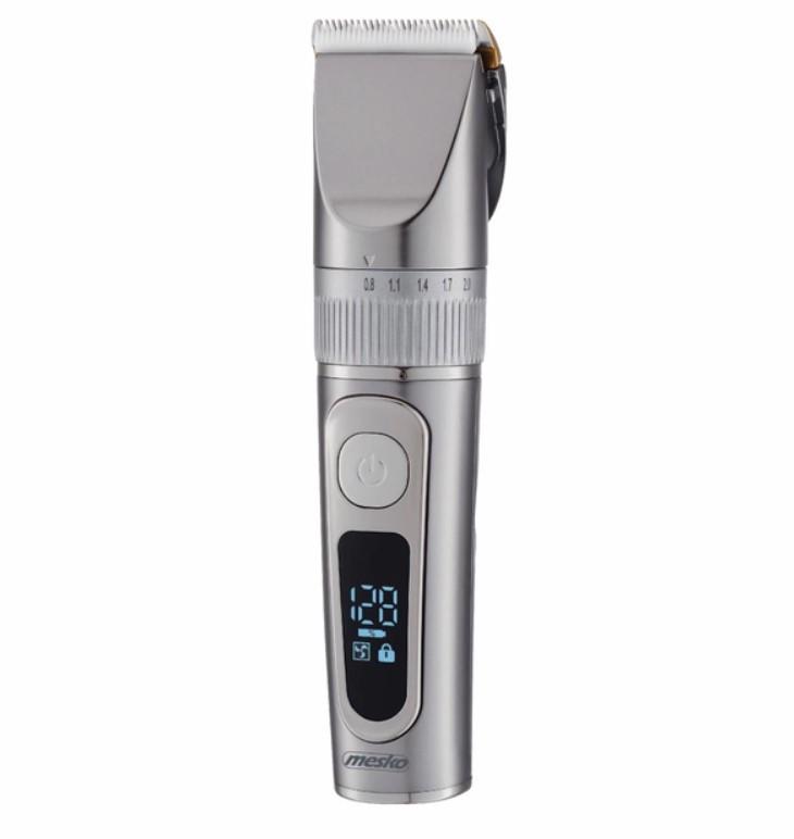 Машинка аккумуляторная для стрижки волос Mesko MS 2843 USB с 4 насадками Серебристый (598090) - фото 2 Машинка аккумуляторная для стрижки волос Mesko MS 2843 USB с 4 насадками Серебристый (598090) - фото 2