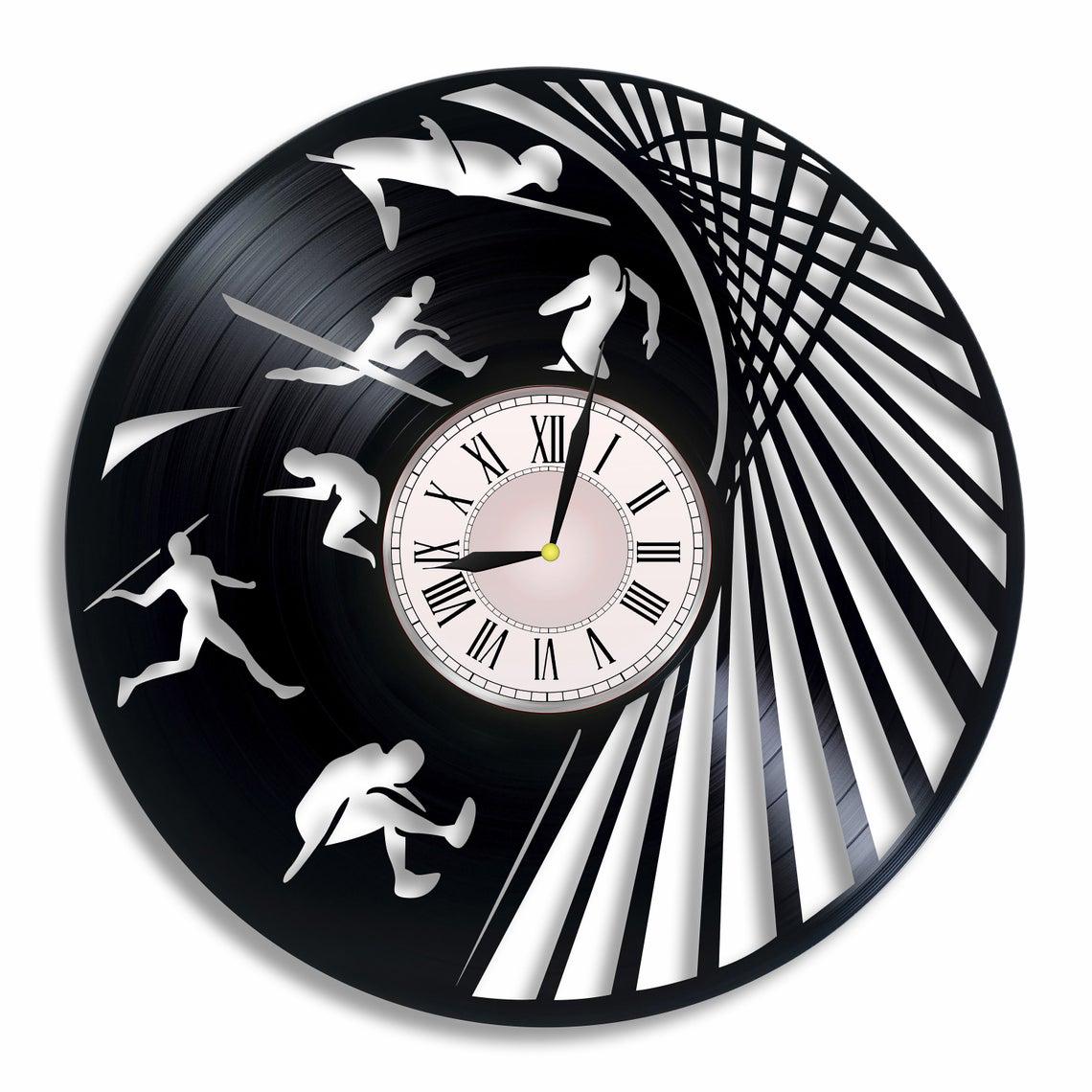 Часы настенные Семиборье 2422 из виниловой пластинки