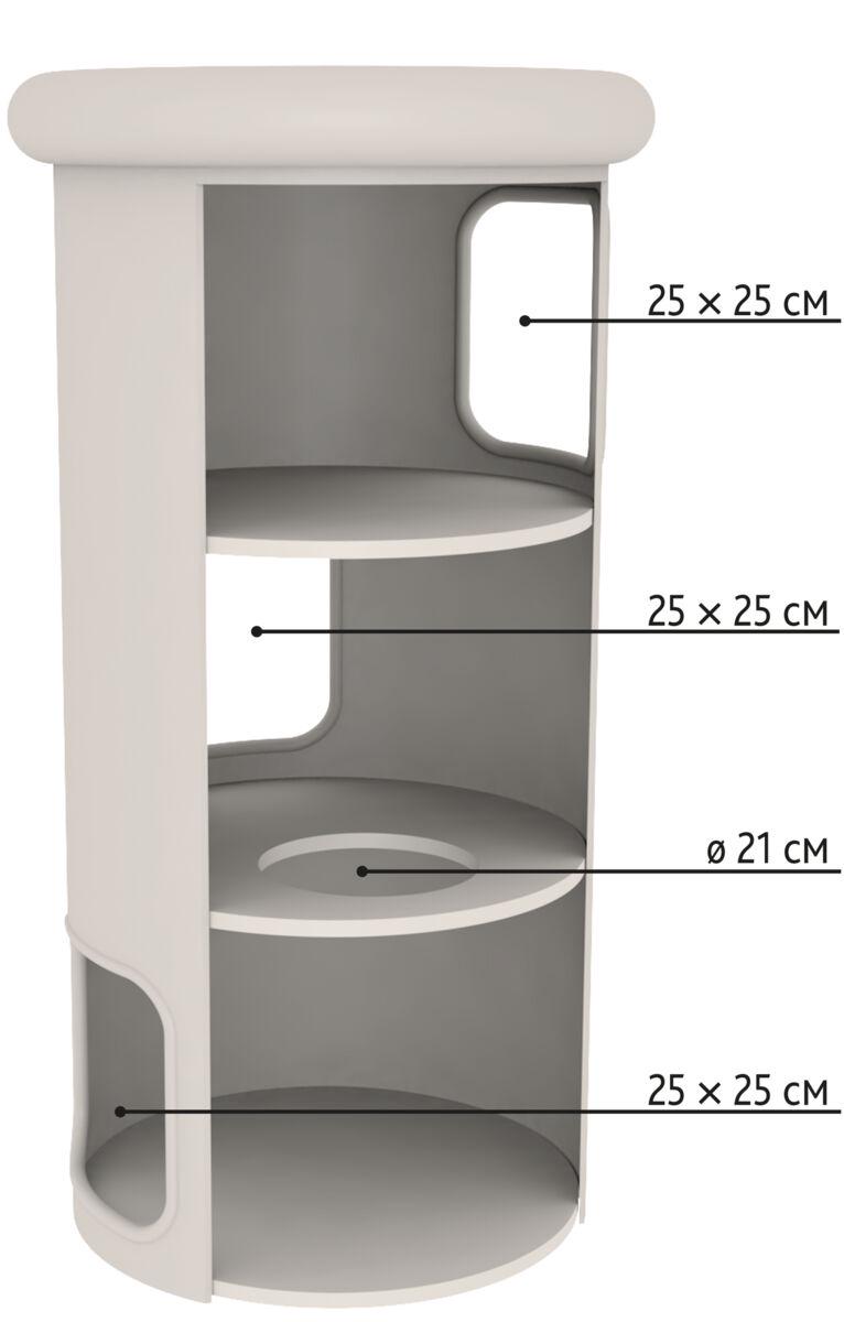 Когтеточка для кошек Trixie Harvey 50x118 см Серый (44708) - фото 7