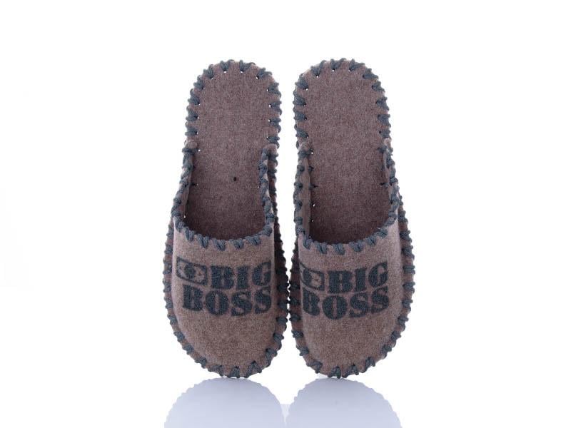 Капці фетрові чоловічі VENDS 364 р. 44-45 Бежевий