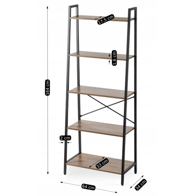 Стеллаж Mebel Elite GIA Лофт (MEGIARUCZREG)