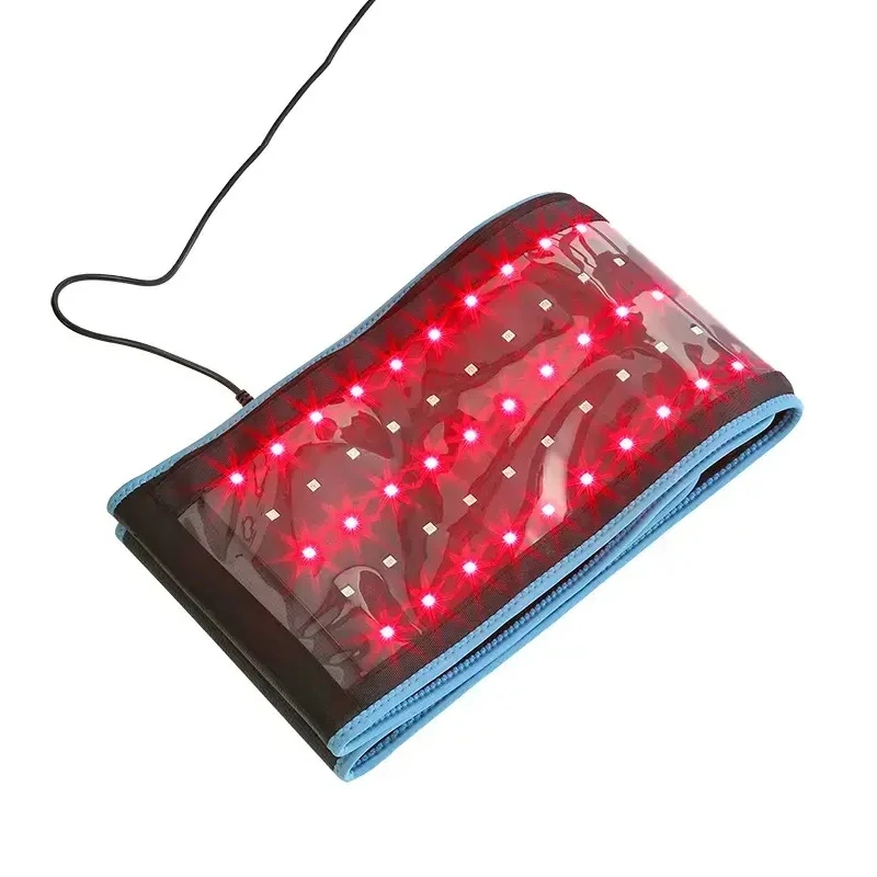 Пояс с инфракрасным свечением лечебный косметический световая Led терапия 660nm и 850nm - фото 10