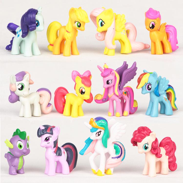 Набор детских игровых фигурок My Little Pony 12 шт. (арт EPC12328M)