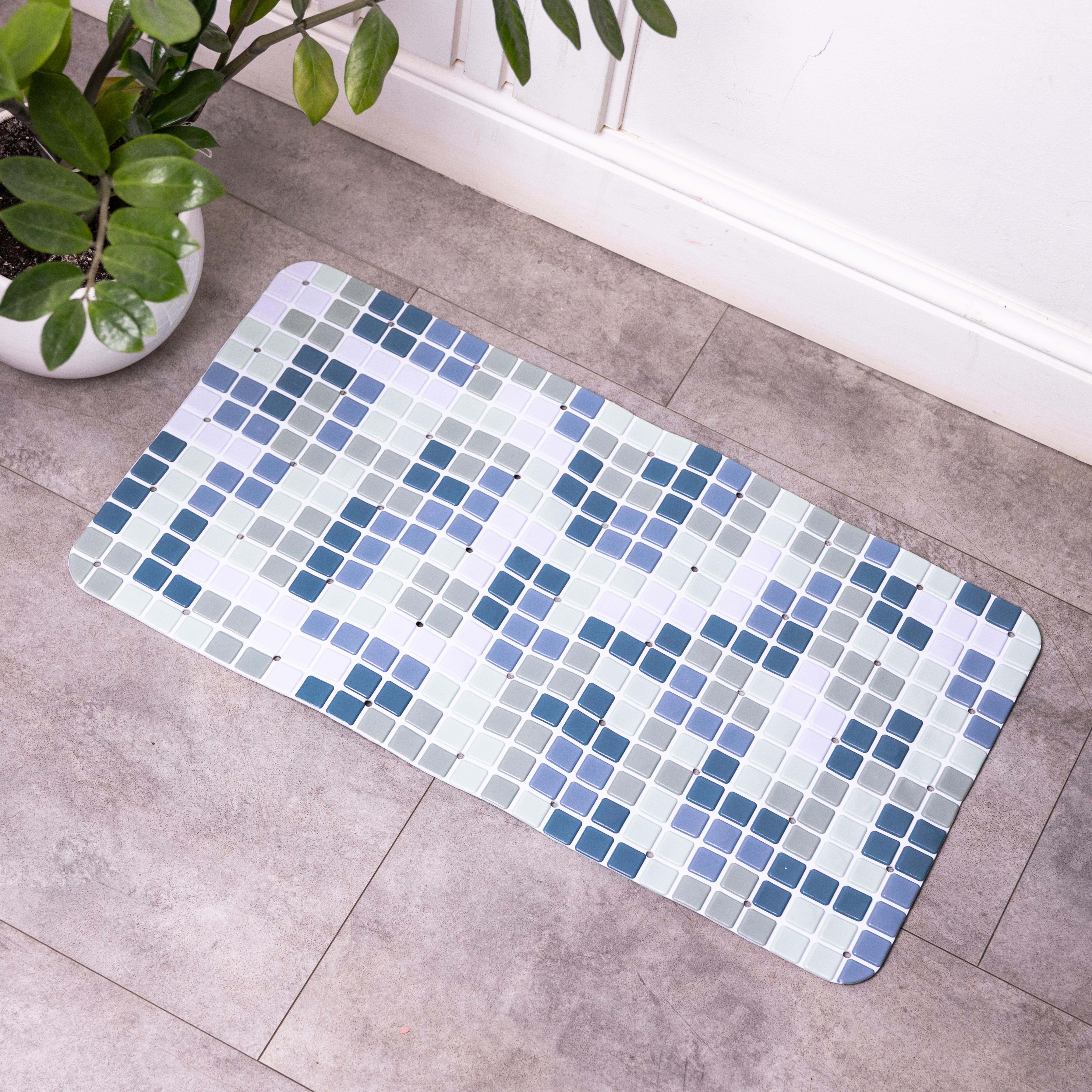 Коврик для ванны Clean Mosaic силиконовый 65х35 см (HP-42-47BL)