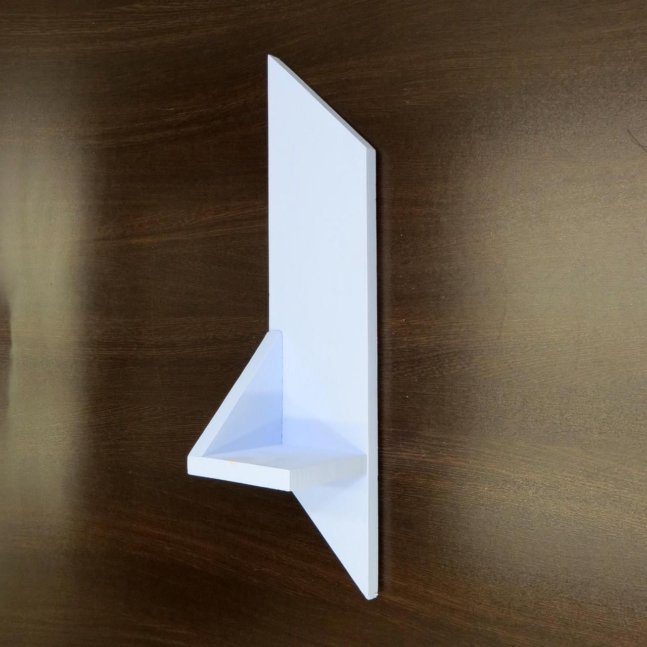 Полка настенная из дерева Эмпайр правая Ирис (НСП-100152)