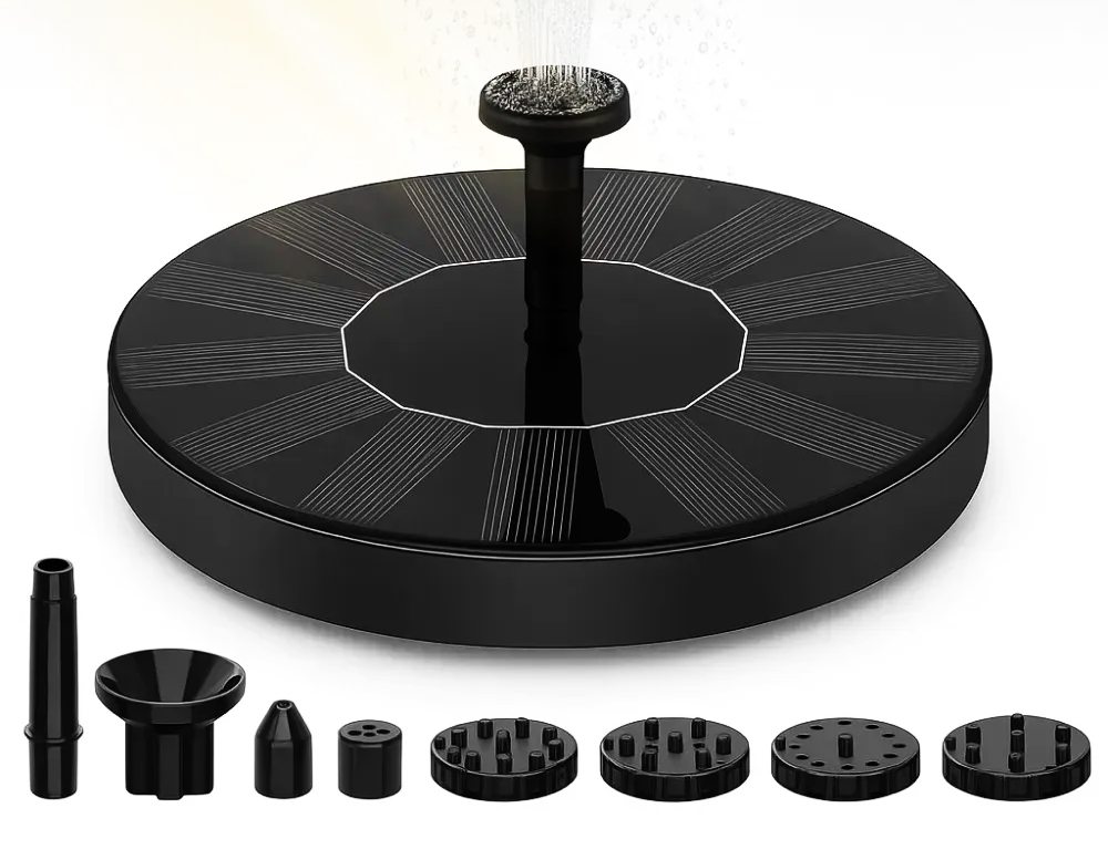 Фонтан на солнечной батарее 6 насадок (30644235)