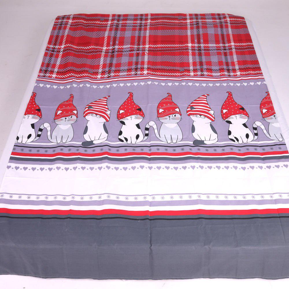 Простынь PaniPava Holiday Cats безь 150х220 см (19120322)