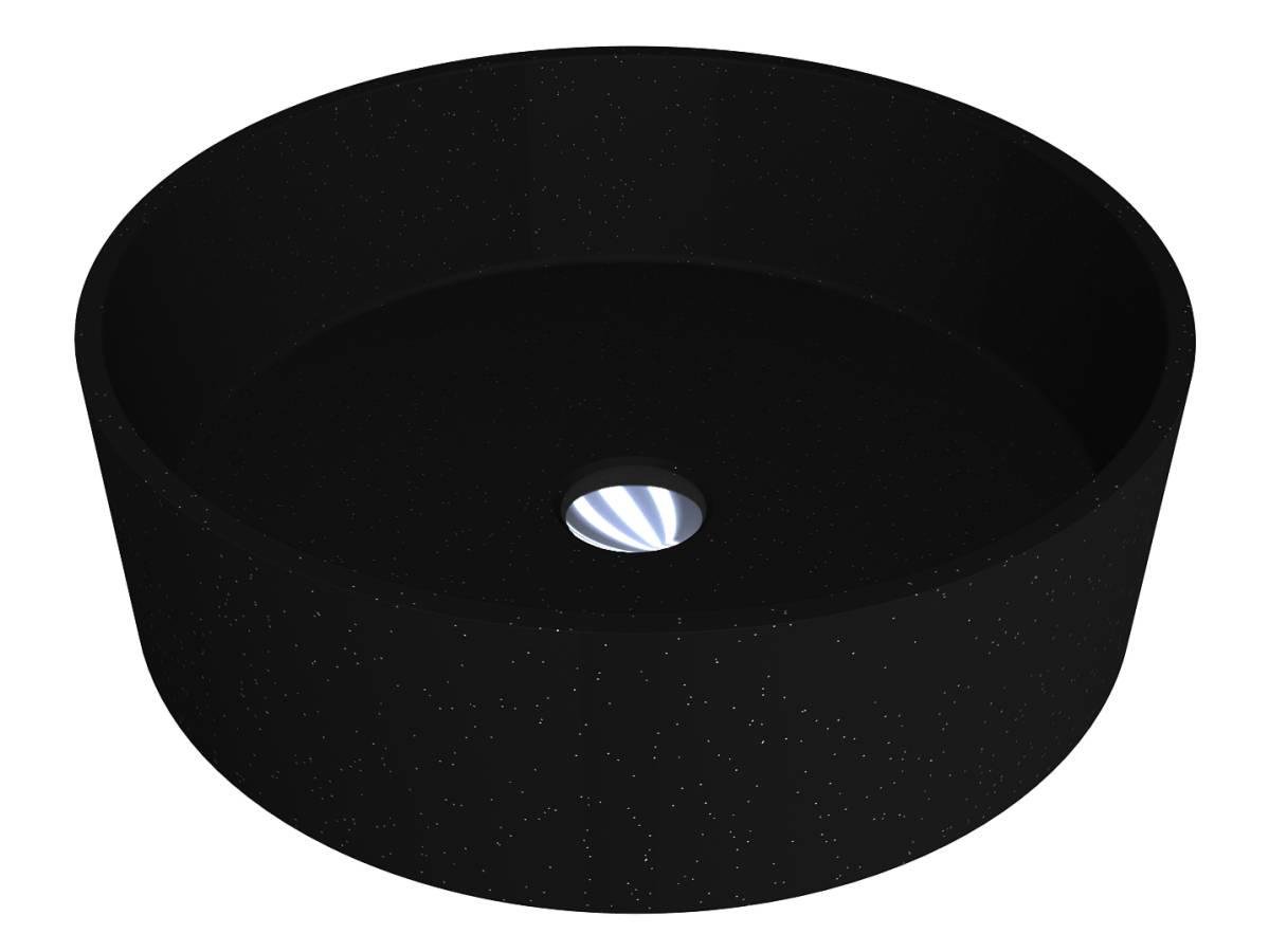 Умывальник Miraggio SOFIA MIRASTONE матовый Черный (84030)