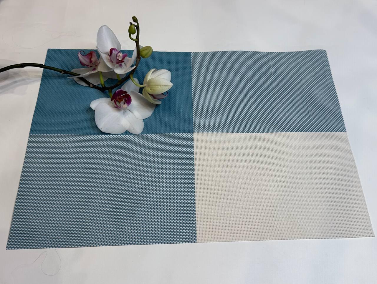 Салфетка сервировочная YMQY 30х45 см Голубой (К.1)