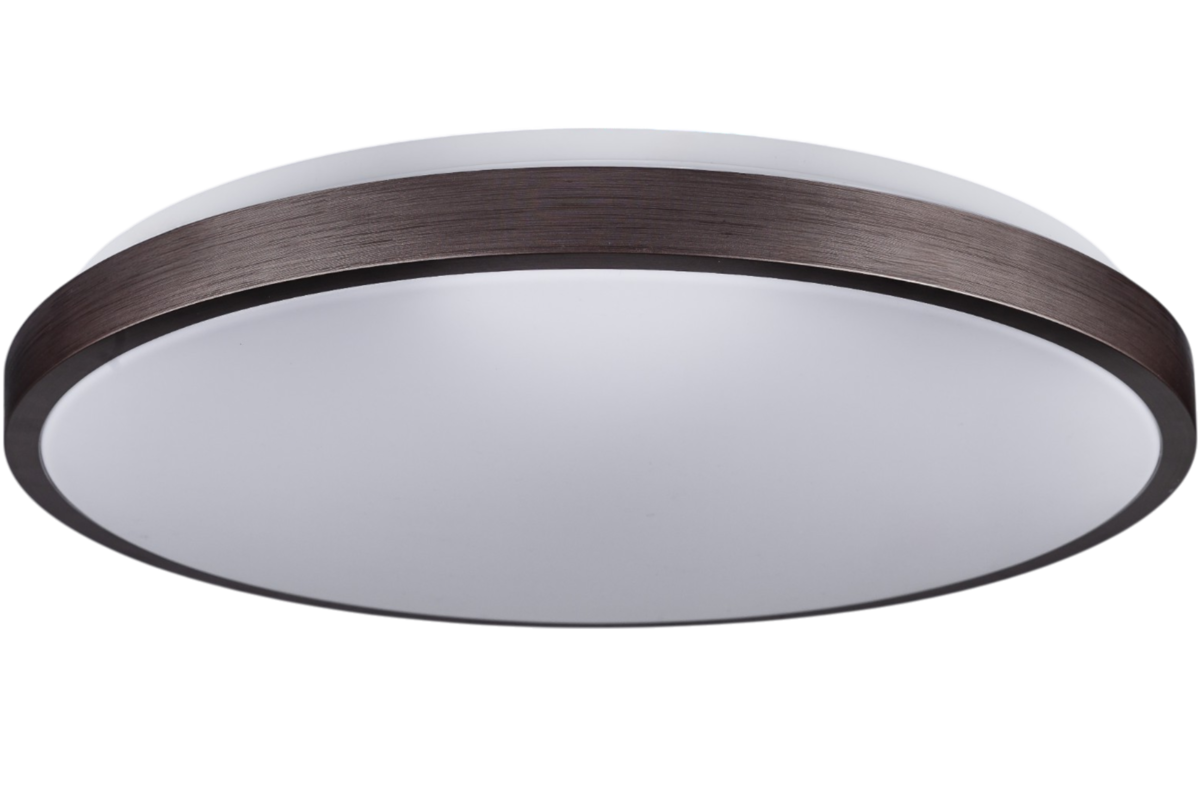 Потолочный светильник Vestum RING матовый 60W 3000К-6500К с ДУ 395х60 мм Бронзовый - фото 1 Потолочный светильник Vestum RING матовый 60W 3000К-6500К с ДУ 395х60 мм Бронзовый - фото 1