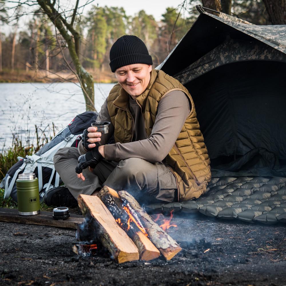 Каремат надувной M-Tac 195х60 см Зеленый (9160) - фото 9 Каремат надувной M-Tac 195х60 см Зеленый (9160) - фото 9