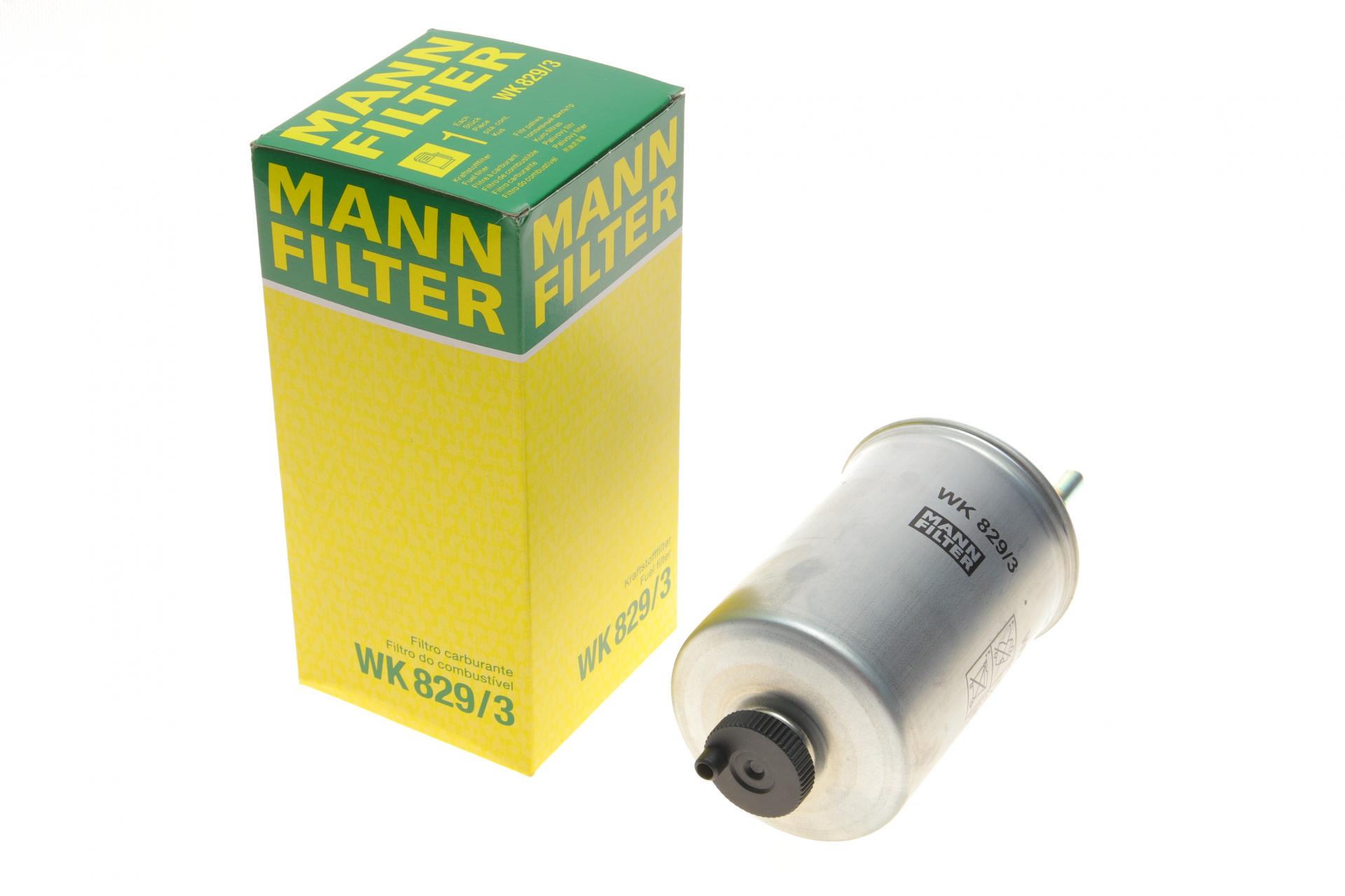 Фильтр топливный Mann-Filter для Ford Connect 1,8DI/TDCI 00- (WK 829/3) Фильтр топливный Mann-Filter для Ford Connect 1,8DI/TDCI 00- (WK 829/3)