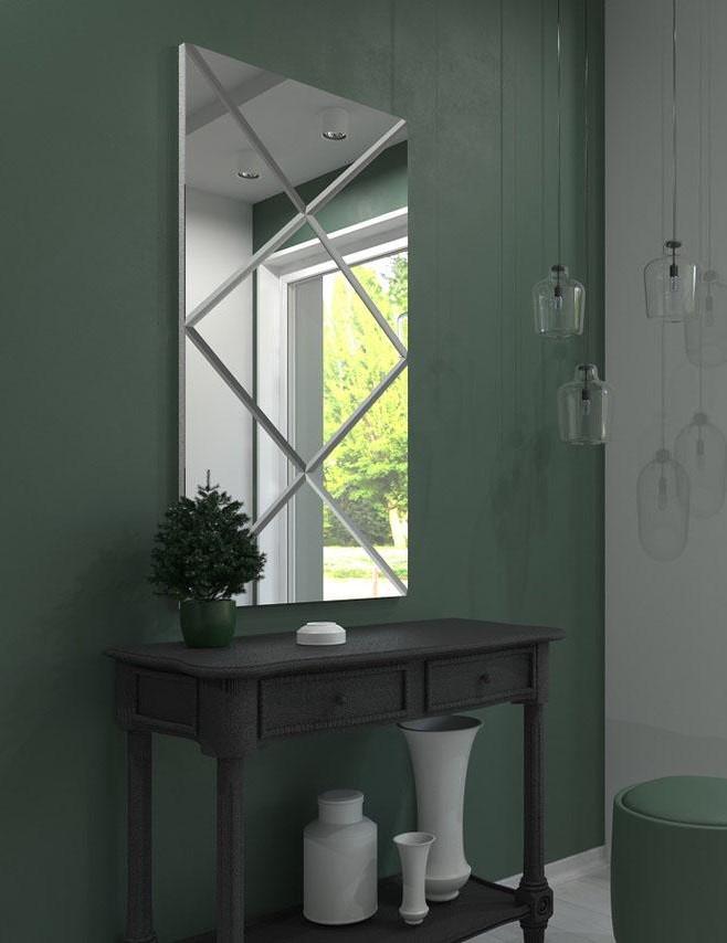 Зеркальное панно WF-1001 700х430х14 мм (02750)