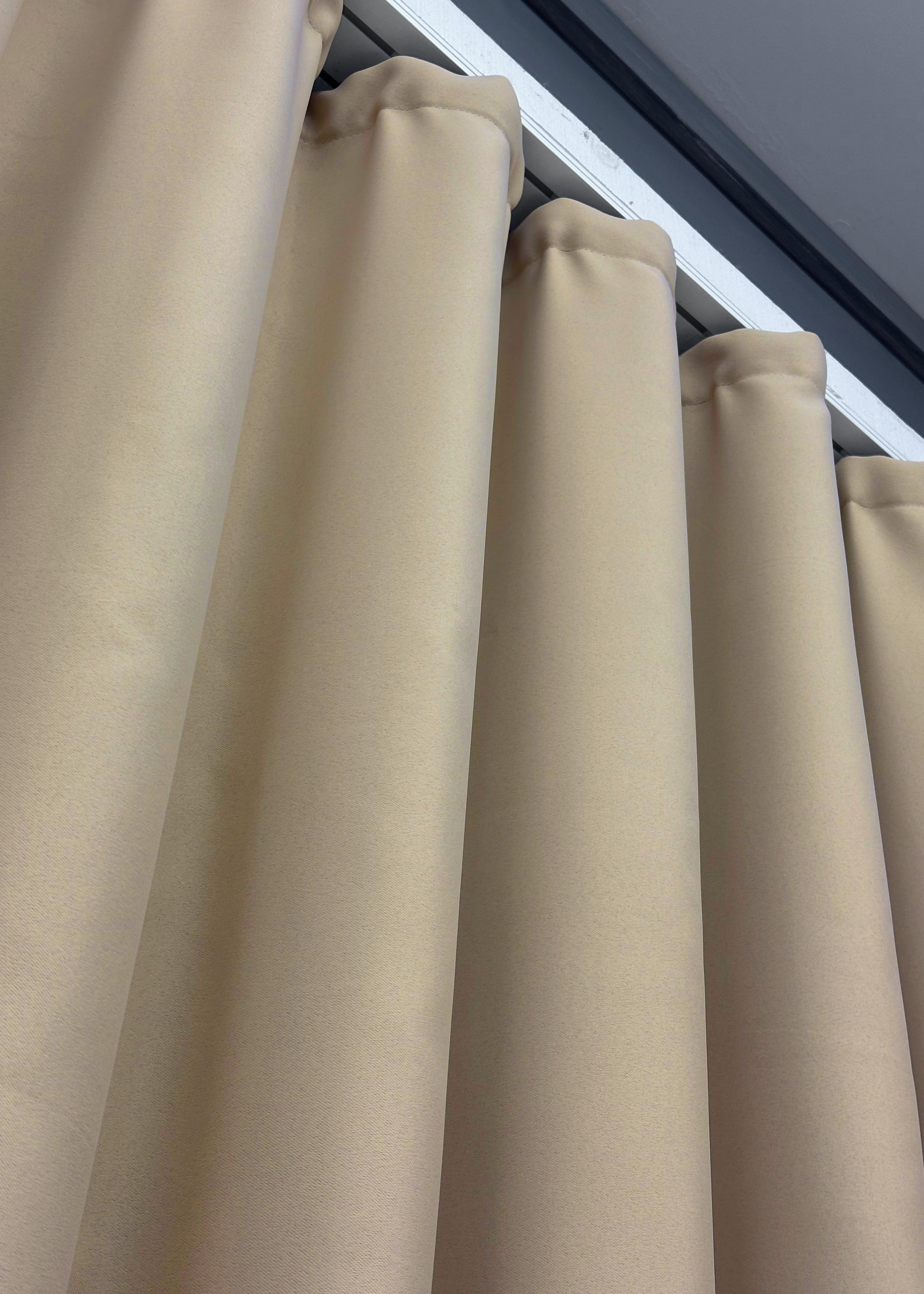 Комплект готовых штор VR-Textil Блэкаут Bagema Rvs №1545ш 150х295 см 2 шт. Бежевый (33-0625) - фото 9 Комплект готовых штор VR-Textil Блэкаут Bagema Rvs №1545ш 150х295 см 2 шт. Бежевый (33-0625) - фото 9