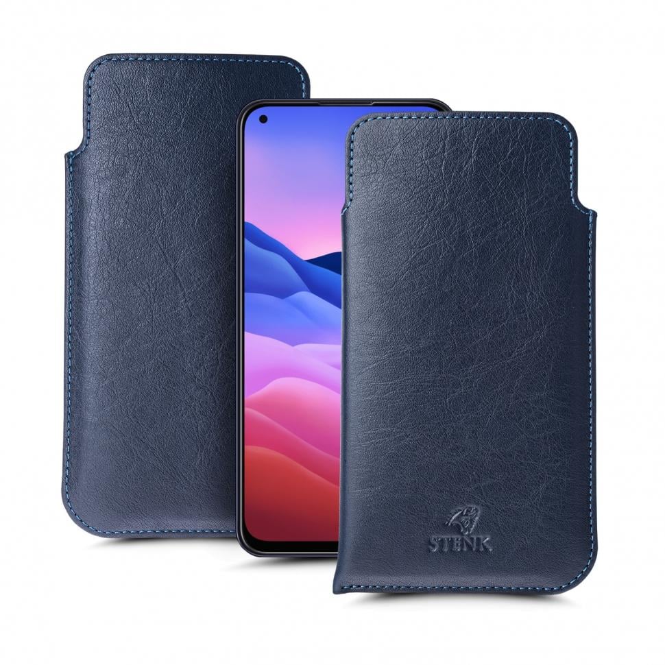 Футляр Stenk Elegance для ZTE Blade V2020 Синий (66008) Футляр Stenk Elegance для ZTE Blade V2020 Синий (66008)
