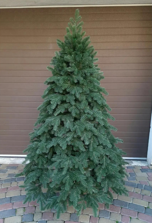 Штучна ялинка лита Елітна з підставкою 2,10 м Зелений (NYT15295) - фото 5 Штучна ялинка лита Елітна з підставкою 2,10 м Зелений (NYT15295) - фото 5