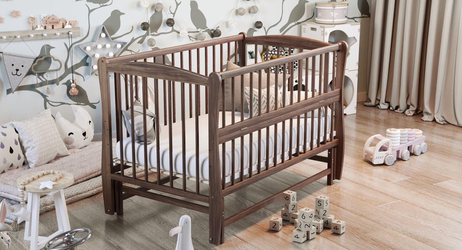 Детская кроватка Дубик-М Элит Орех Детская кроватка Дубик-М Элит Орех