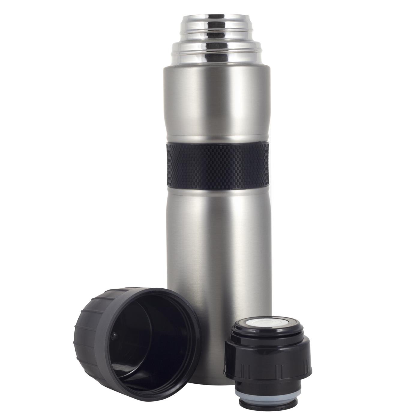 Термос Kamille серый 950 мл из нержавеющей стали KM-2039