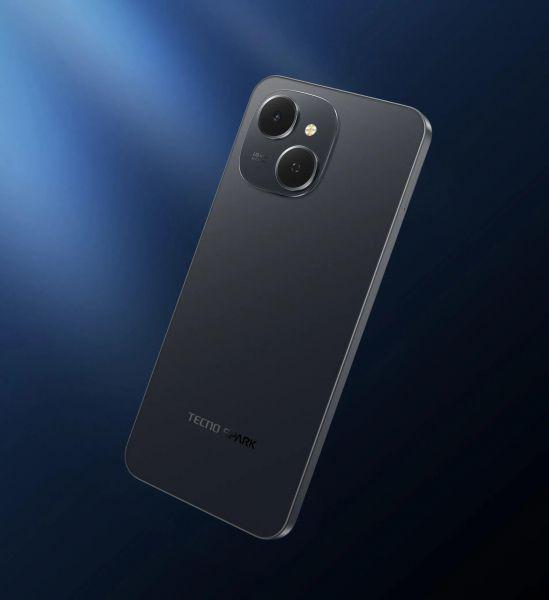 Смартфон Tecno Spark 40C KM4k 6,67" 4/128ГБ 2SIM 6000 мА•год Ink Black (4894947092459) - фото 5