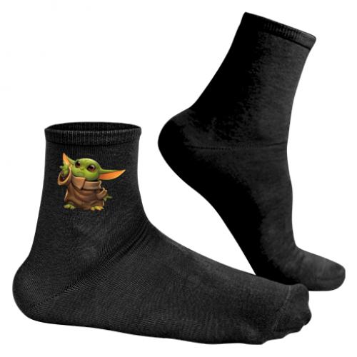 Носки мужские Baby Yoda Force р. 39-41 Черный (8296257-2-121410-39-41)