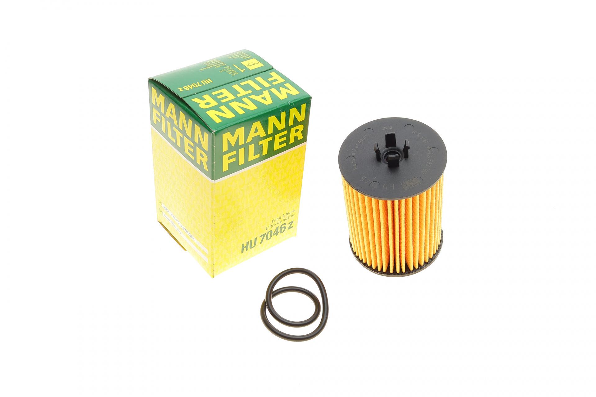 Фильтр масляный Mann-Filter для Audi A6/A7/Q5/Skoda Superb 15- (HU 7046 Z)