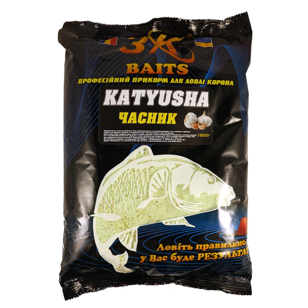 Прикормка 3KBaits KATYUSHA 1000 г Чеснок (3KB1066)