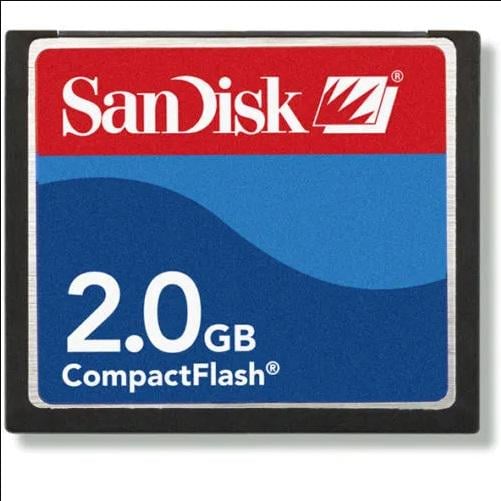 Карта памяти SanDisk Compact Flash 2 Gb (18393679)