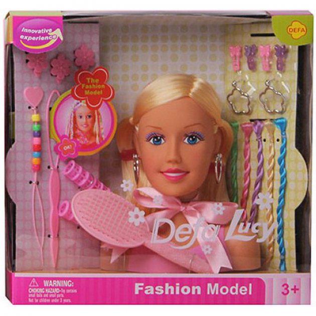 Кукла Defa для девочки Голова для причесок (8056)