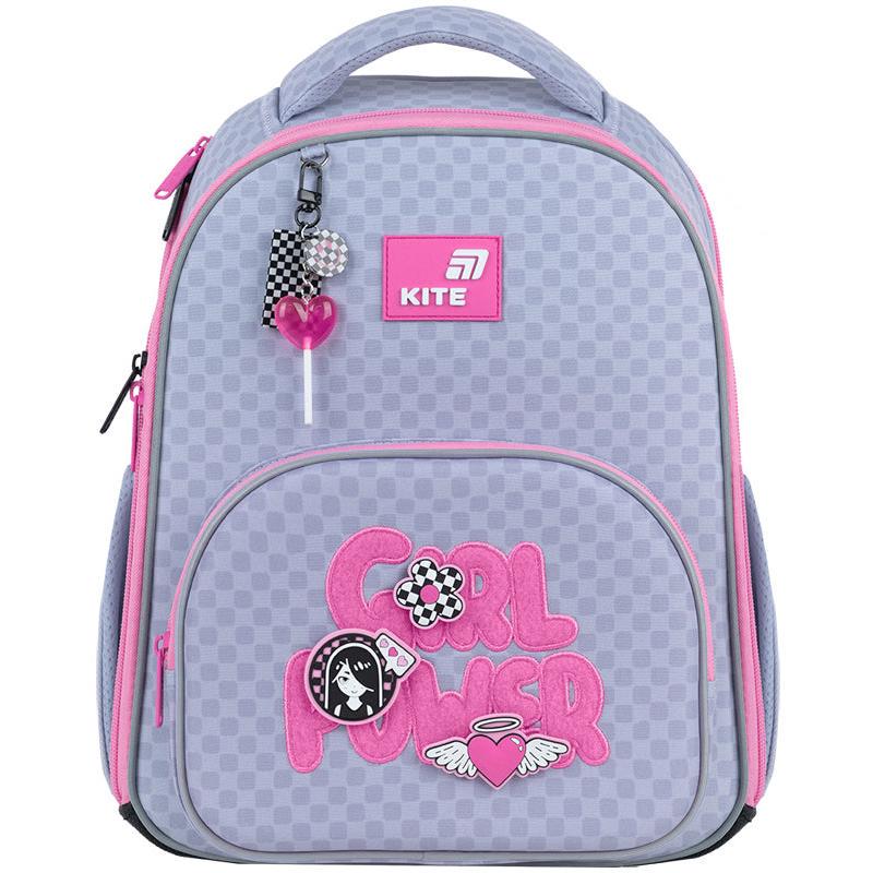 Рюкзак каркасный KITE Education Girl's Power 38x30x14 см 12 л Сиреневый (K26-556M-1)