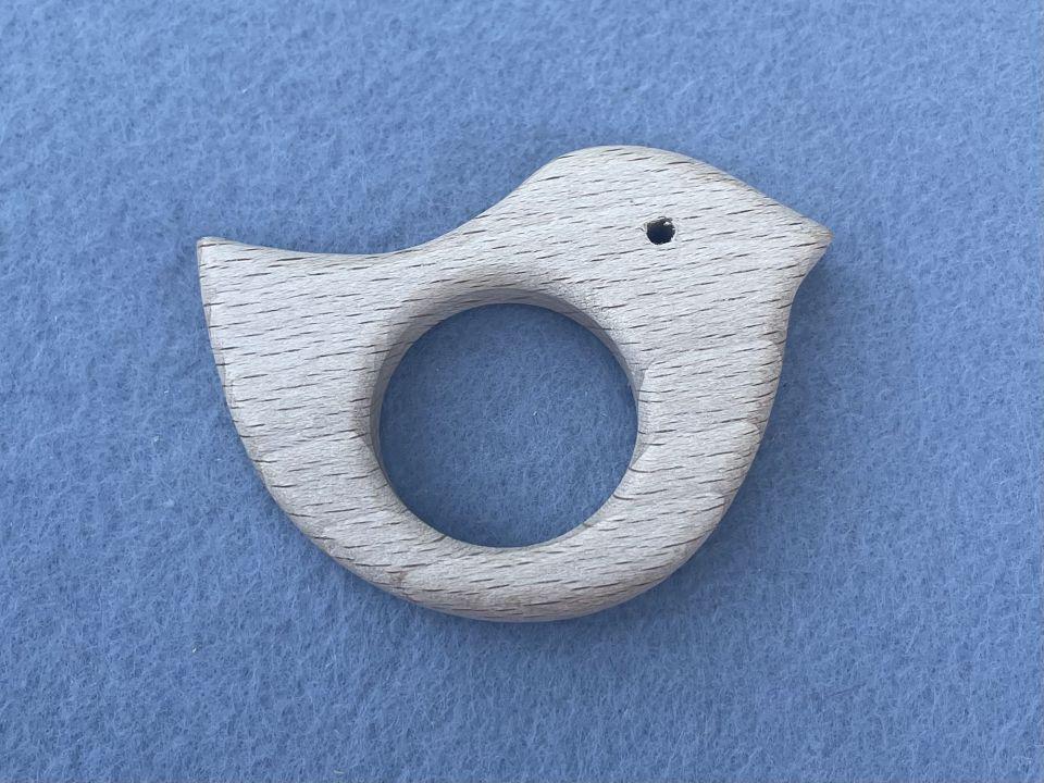 Грызунок деревянный Птичка