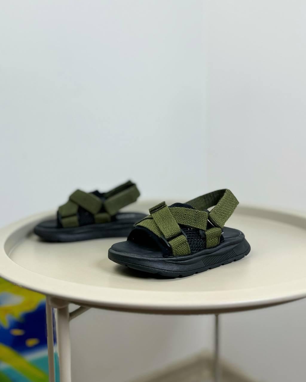 Босоножки детские р. 26 Хаки (1355)